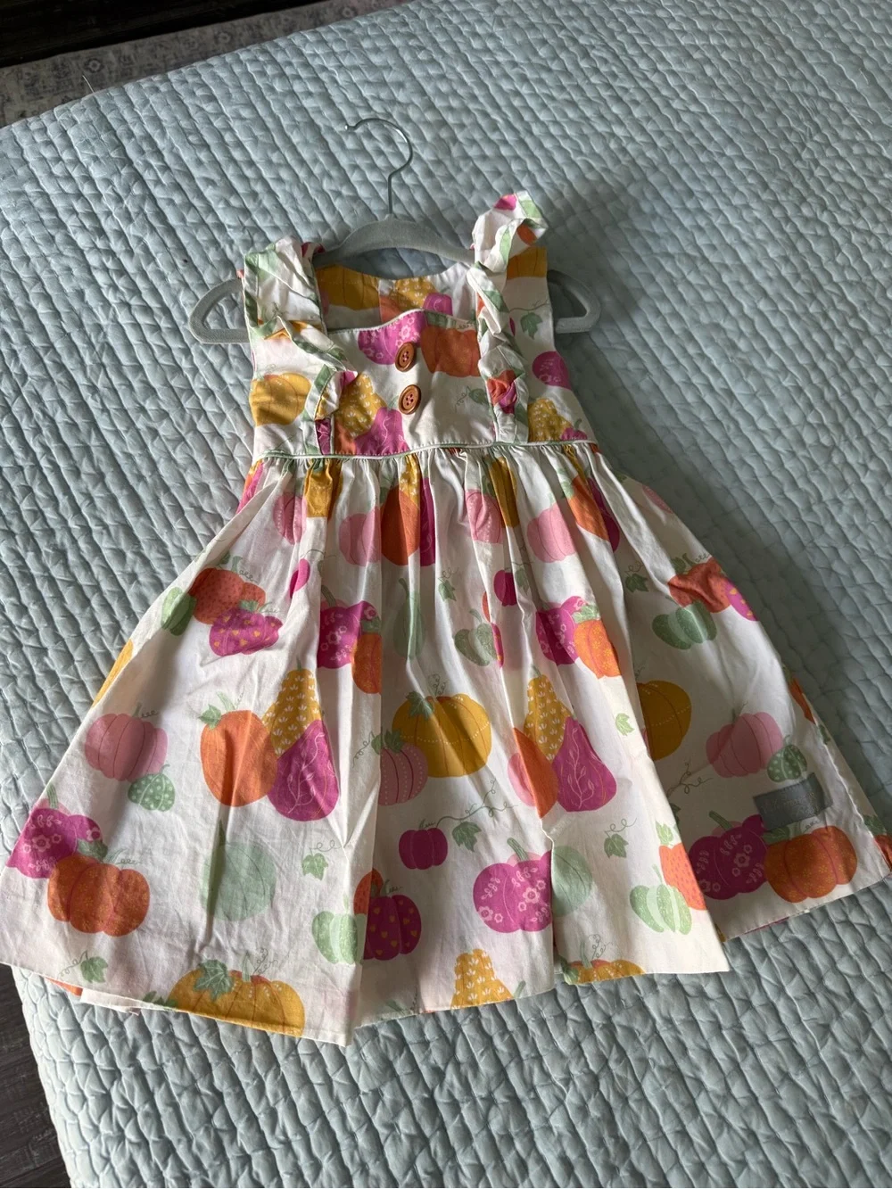 Eleanor Rose Adalyn Fall Pumpkin Dress